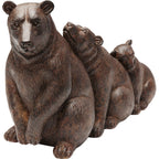 Deco Figurine Relaxed Bear Family