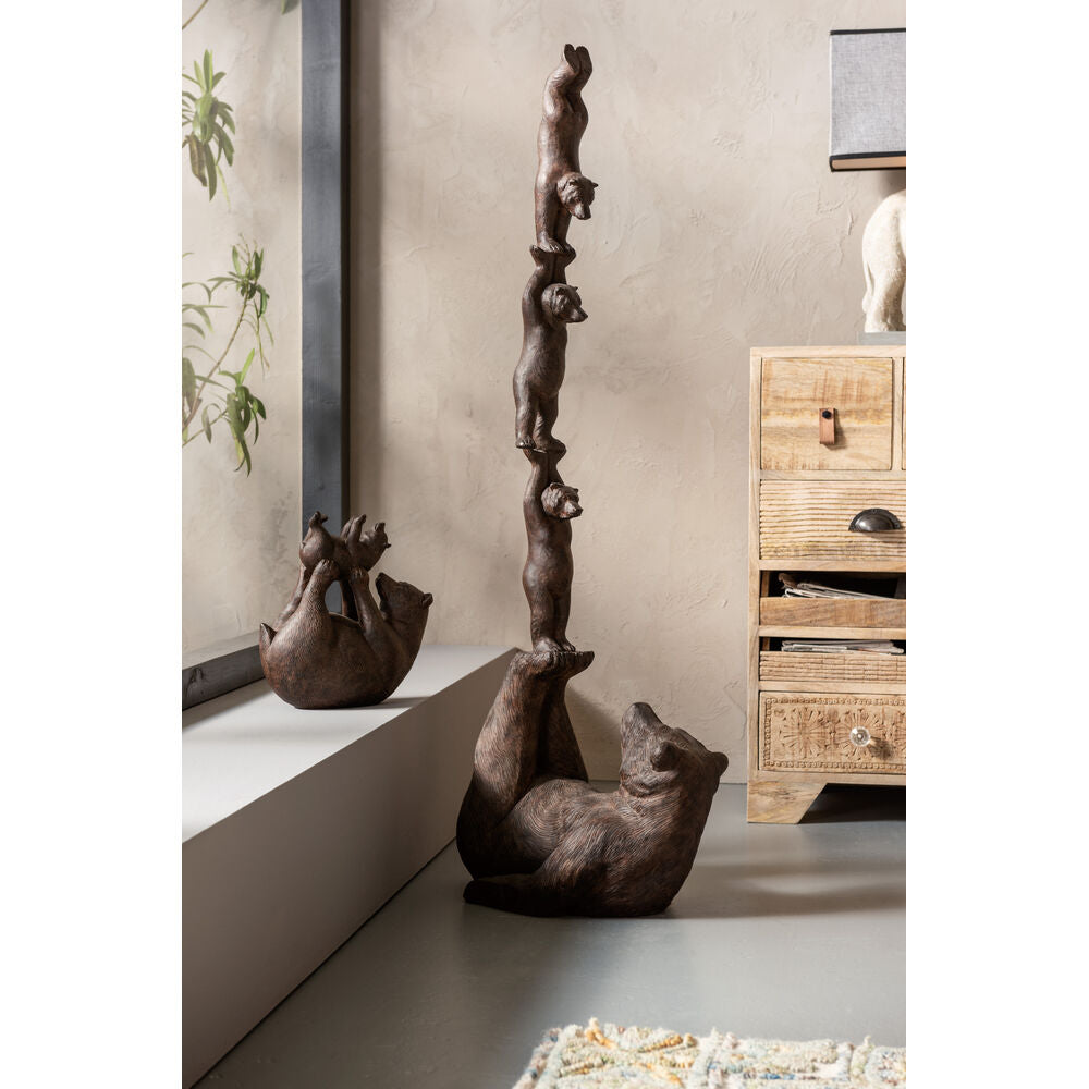 Deco Figurine Artistic Bears Balance 121cm
