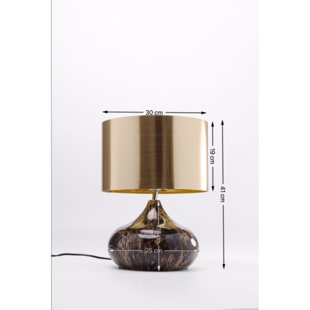 Table Lamp Mamo Deluxe Gold 37cm