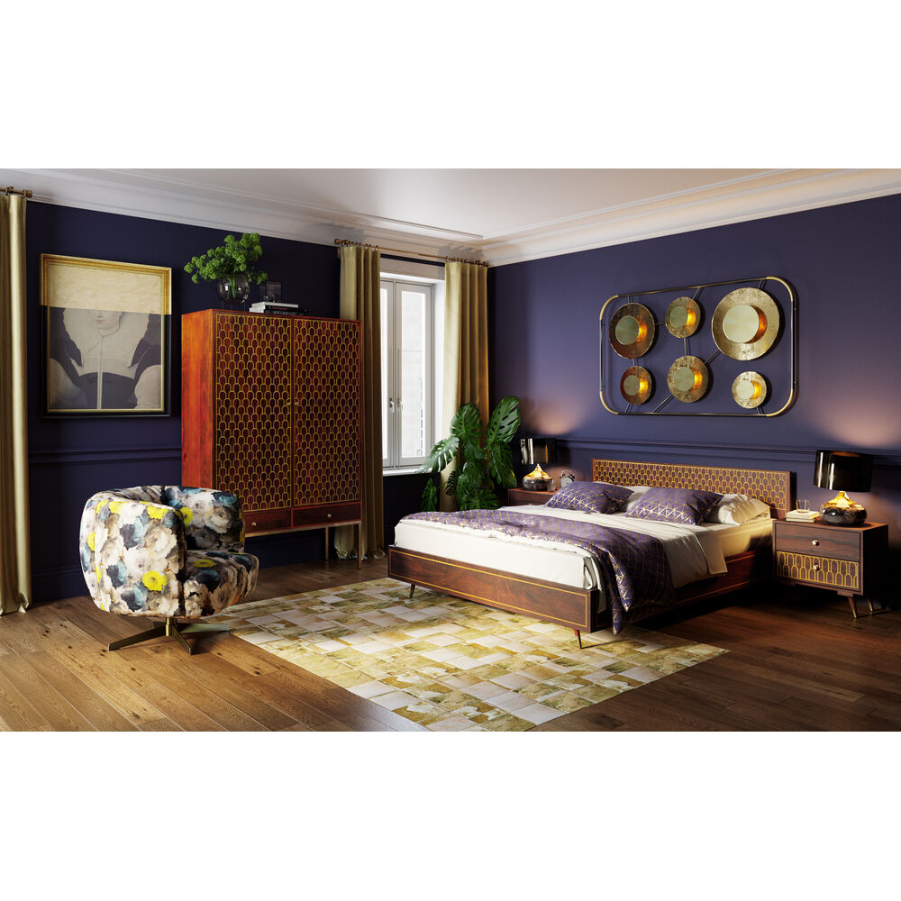 Table Lamp Mamo Deluxe Gold 37cm