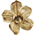 Wall Decoration Orchid Gold 44 Cm