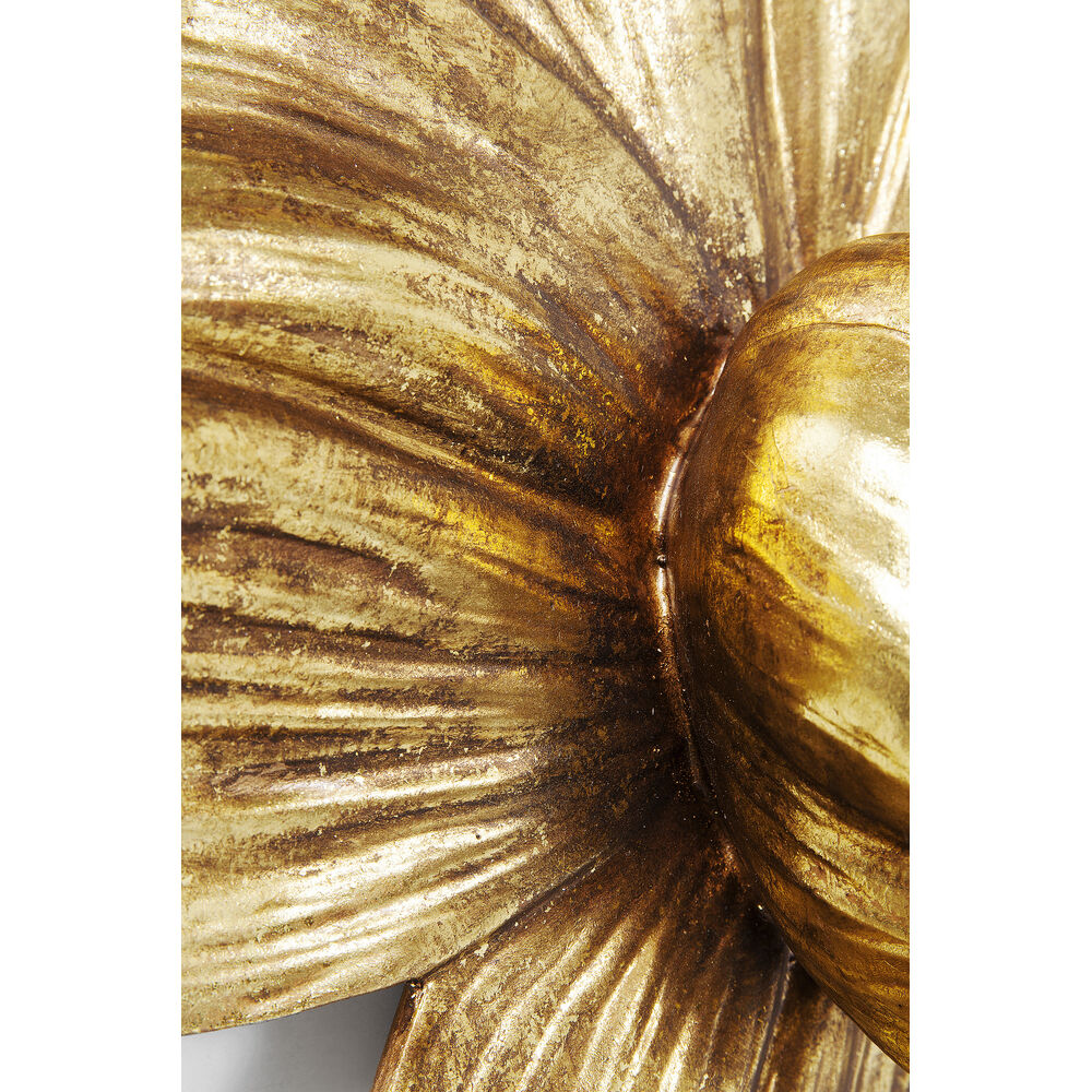 Wall Decoration Orchid Gold 44 Cm