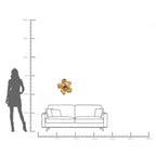 Wall Decoration Orchid Gold 44 Cm