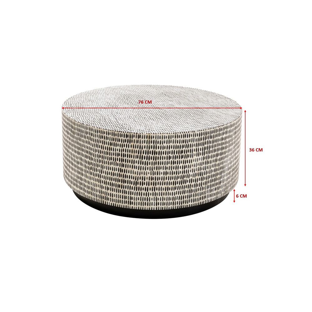 Coffee Table Piano Ø76cm