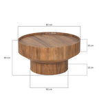 Coffee Table Tessa Ø80cm
