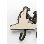 Coat Rack Monkey Family 38cm