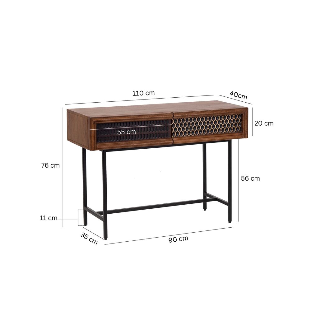 Console Gino 110x76cm