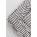 Dog/Cat Bed Stripes Grey