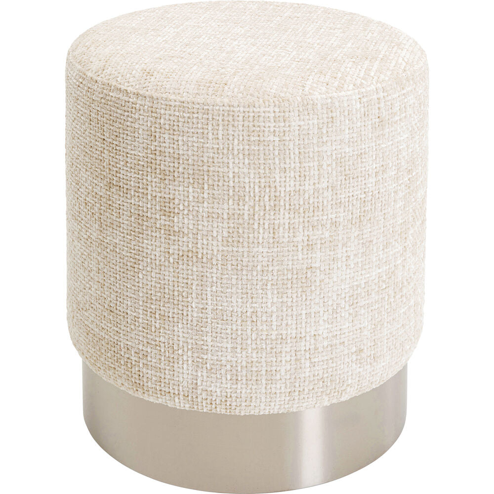 Stool Berry High Silver Beige Ø39cm