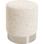 Stool Berry High Silver Beige Ø39cm