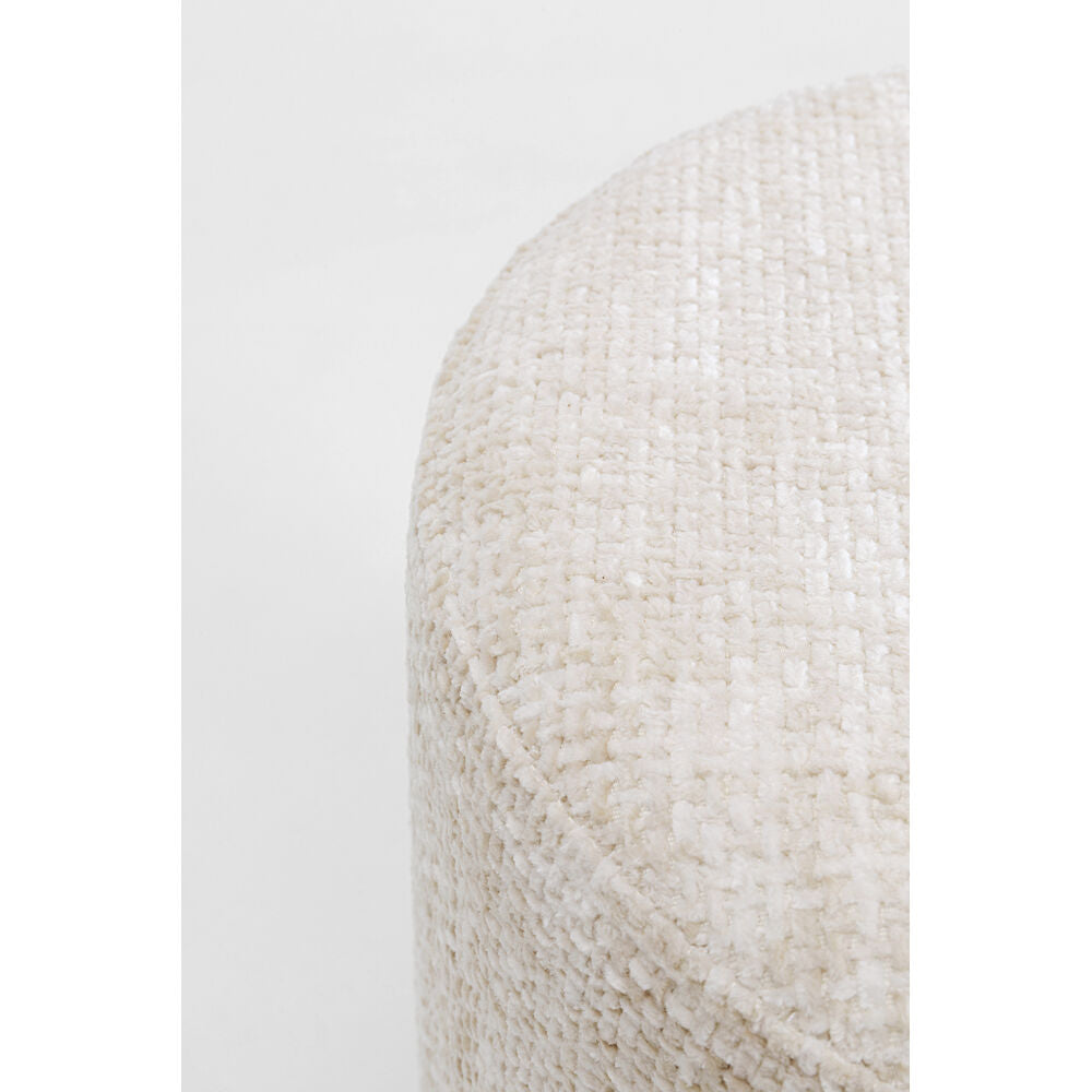 Stool Berry High Silver Beige Ø39cm