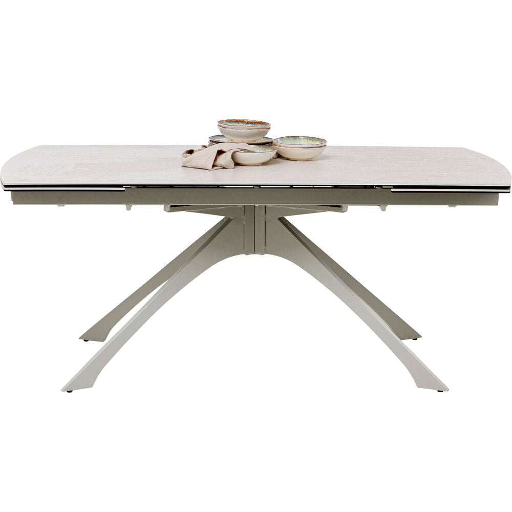 Extension Table Lana Greige 180(40+40)x90cm