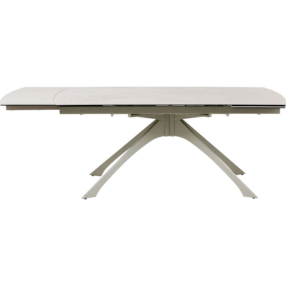Extension Table Lana Greige 180(40+40)x90cm