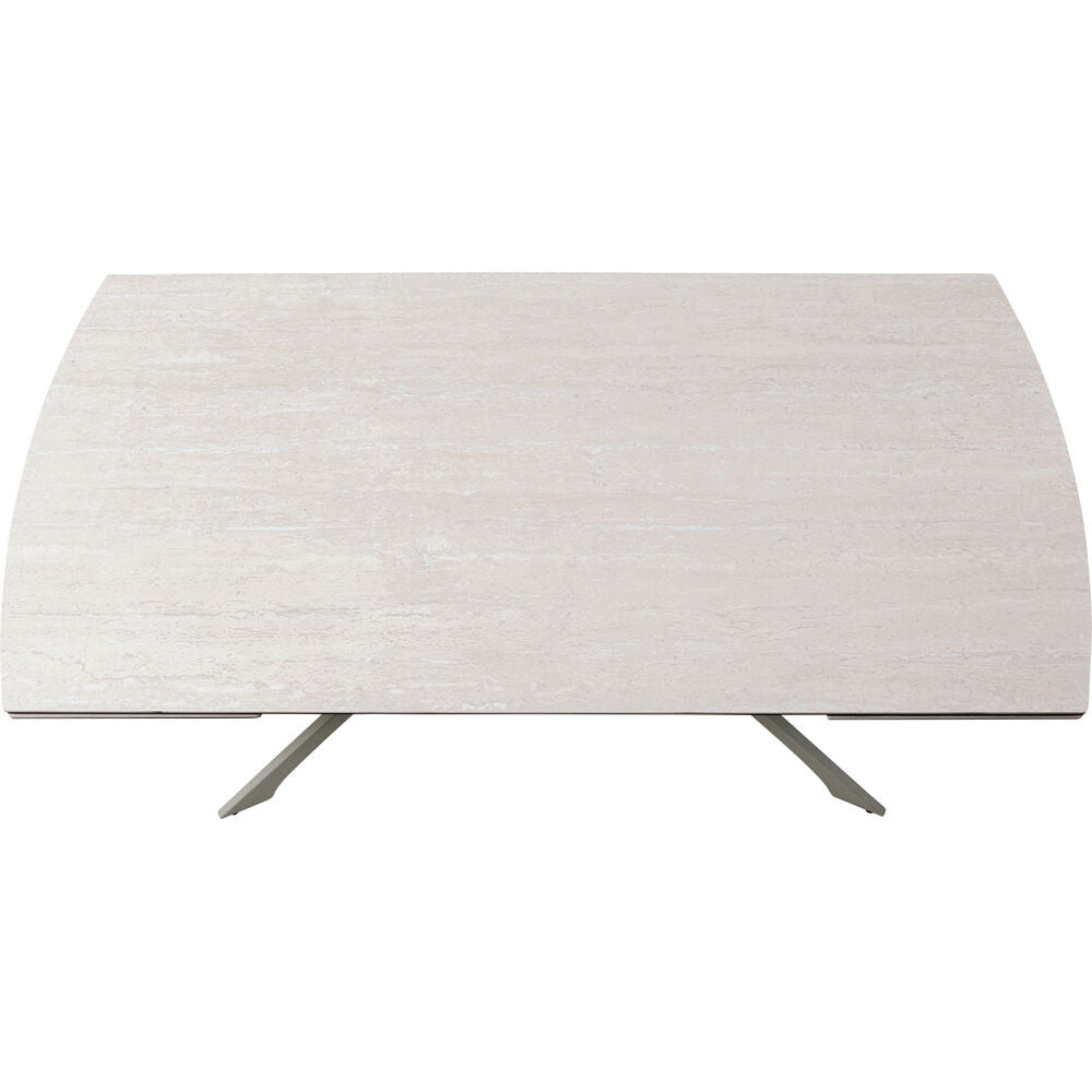 Extension Table Lana Greige 180(40+40)x90cm