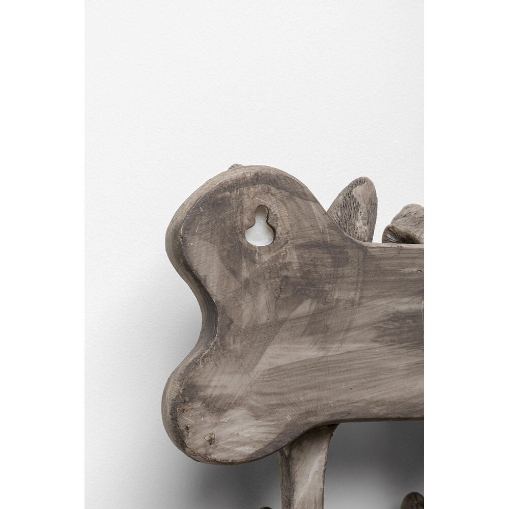 Coat Rack Dog Family 31cm