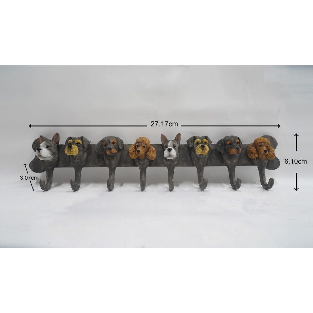 Coat Rack Dog Family 69cm