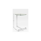 Side Table Easy Living Clear Ø46cm