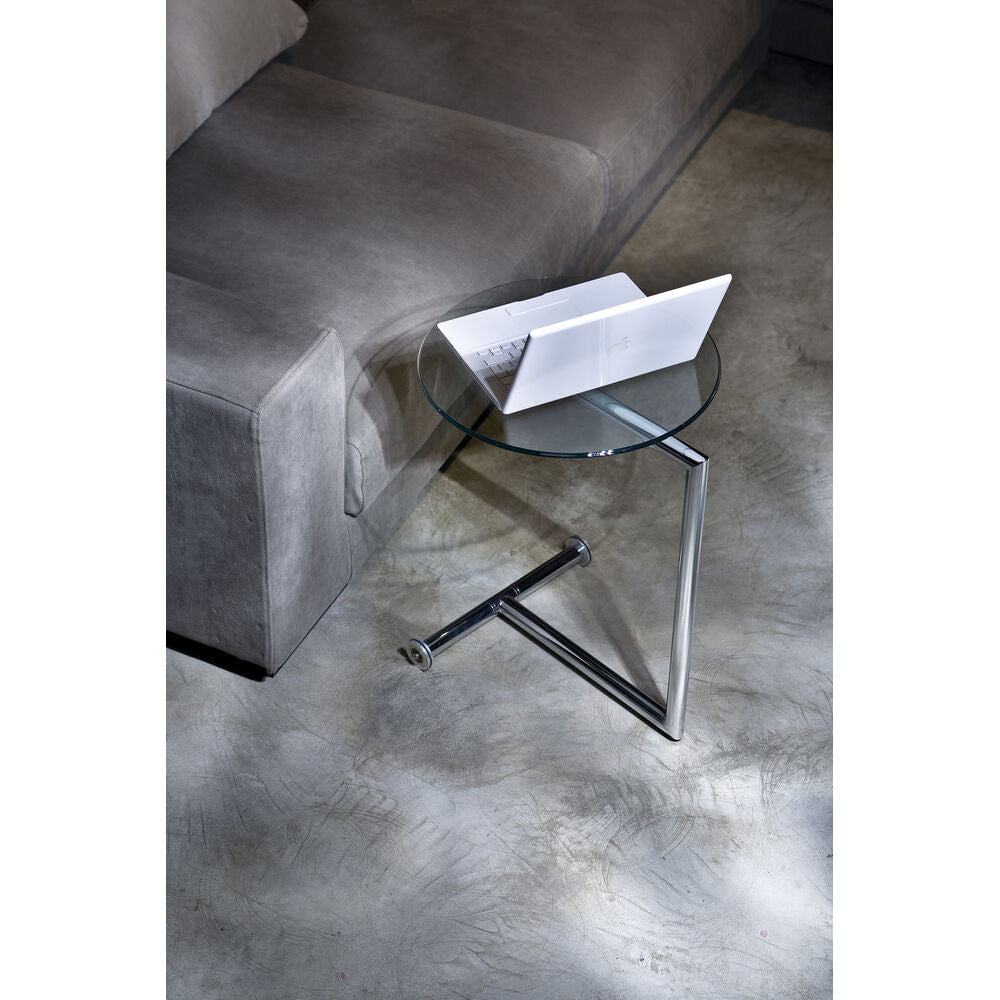 Side Table Easy Living Clear Ø46cm