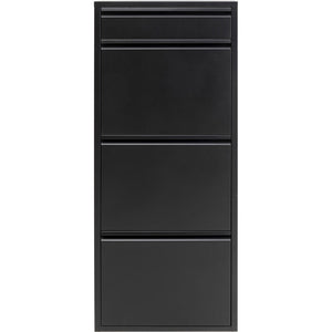 Shoe Container Caruso 3 Plus 1 Black (MO)