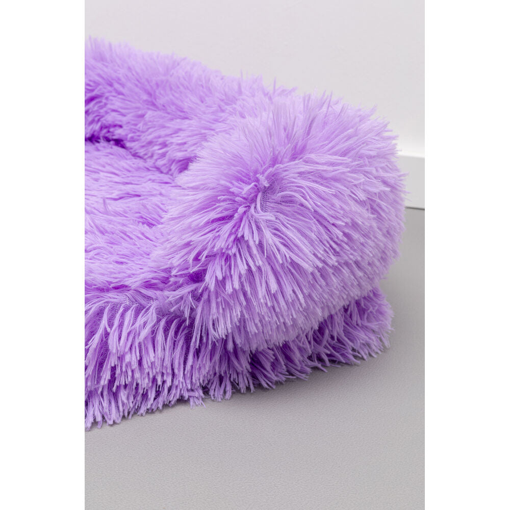 Dog/Cat Bed Fluffy Purple