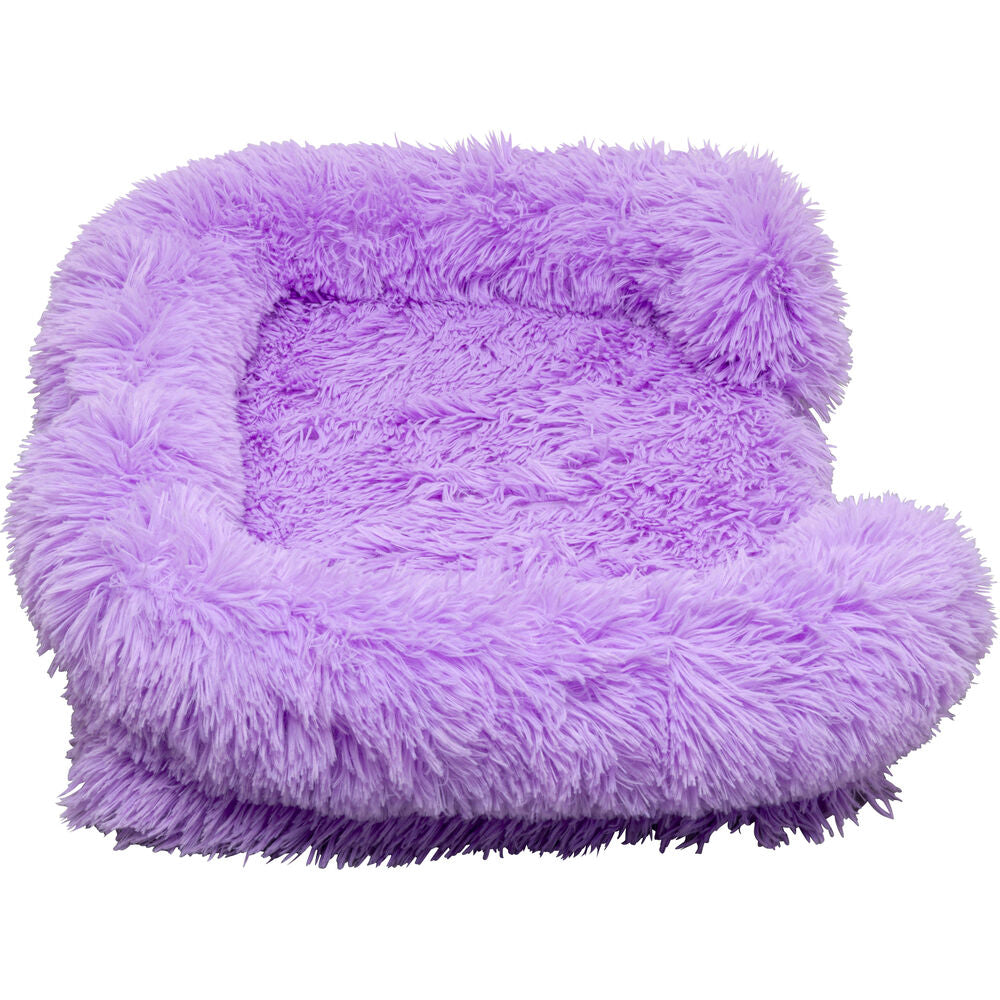 Dog/Cat Bed Fluffy Purple