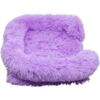 Dog/Cat Bed Fluffy Purple