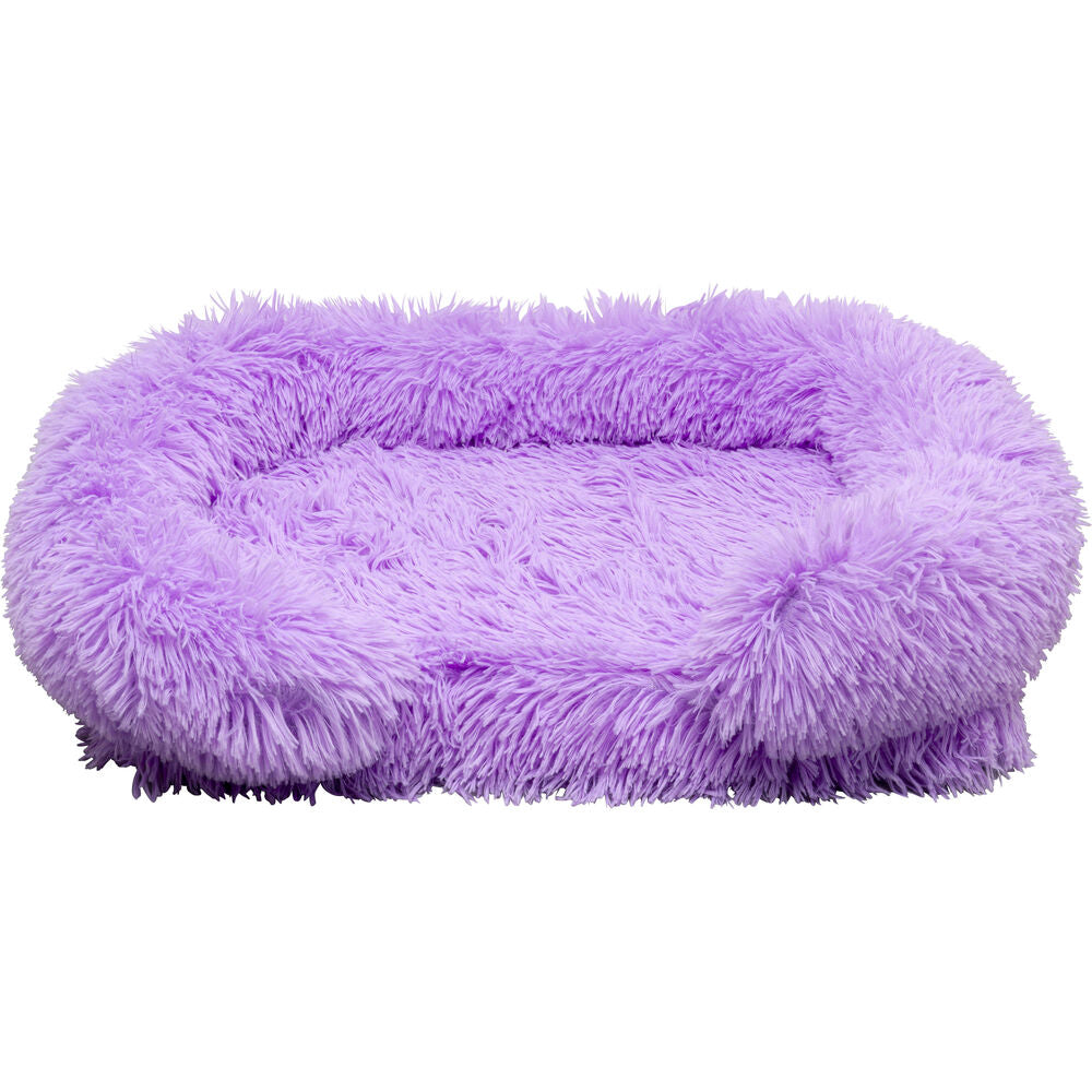 Dog/Cat Bed Fluffy Purple