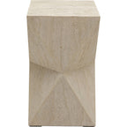 Side Table Travertino 54cm