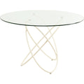 Table Molekular Greige Ø120cm