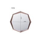 Wall Mirror Octagon Coffee 120x120cm