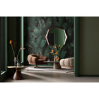 Wall Mirror Octagon Coffee 120x120cm