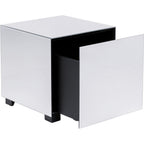 Side Table Luxy Mirror Drawer 45x45cm