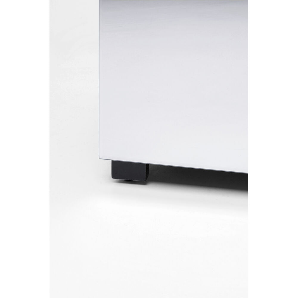 Side Table Luxy Mirror Drawer 45x45cm