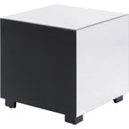 Side Table Luxy Mirror Drawer 45x45cm