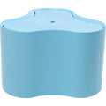 Side Table Lotus Light Blue 30cm