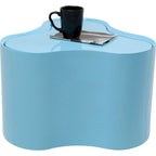 Side Table Lotus Light Blue 30cm