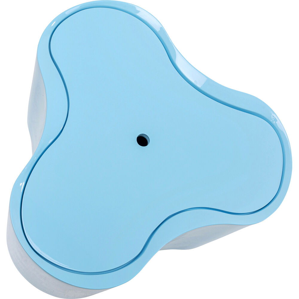 Side Table Lotus Light Blue 30cm
