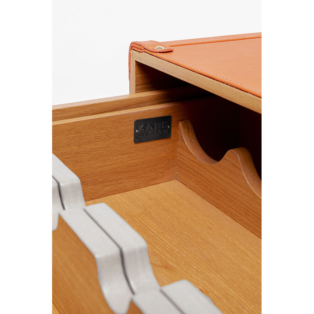 Coffee Table Bar Monaco Orange 89x50cm