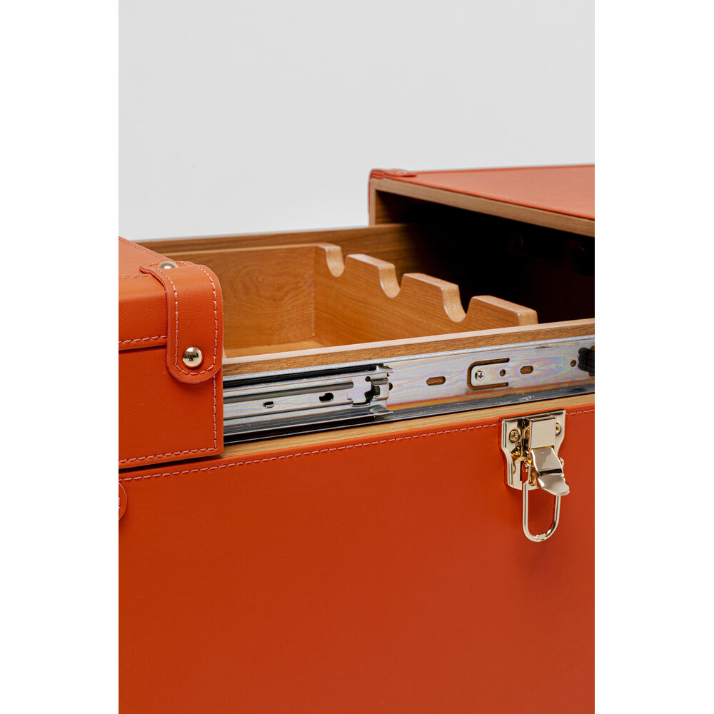 Coffee Table Bar Monaco Orange 89x50cm