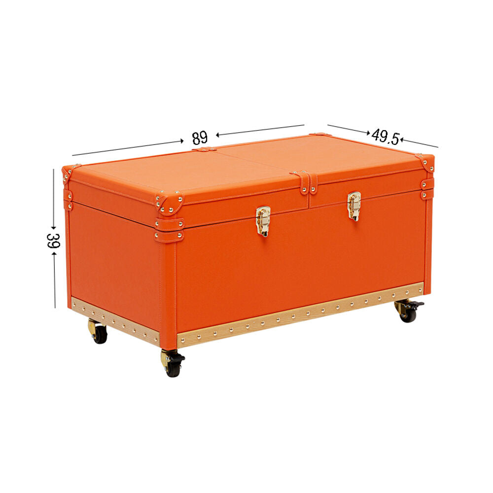 Coffee Table Bar Monaco Orange 89x50cm