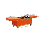 Coffee Table Bar Monaco Orange 89x50cm