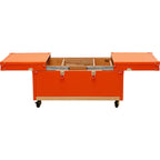 Coffee Table Bar Monaco Orange 89x50cm