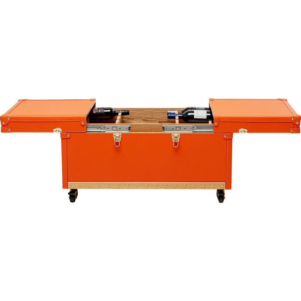 Coffee Table Bar Monaco Orange 89x50cm
