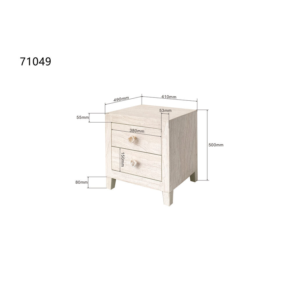 Dresser Small Travertino 50x49cm
