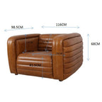 Armchair Aurelio 116cm