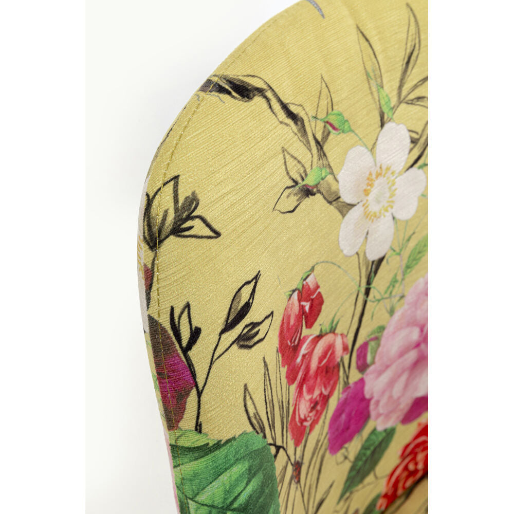 Chair East Side Flower Fever Yellow