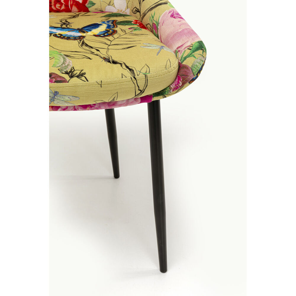 Chair East Side Flower Fever Yellow