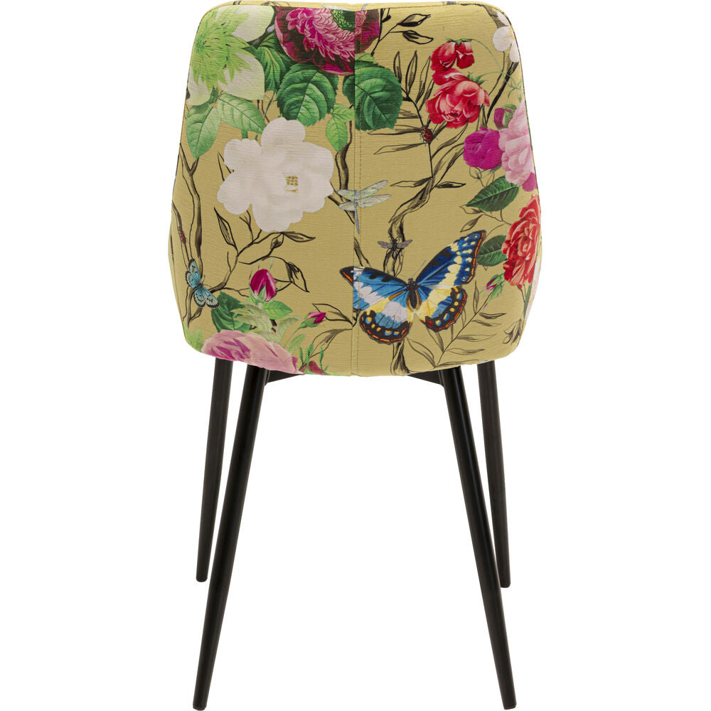 Chair East Side Flower Fever Yellow