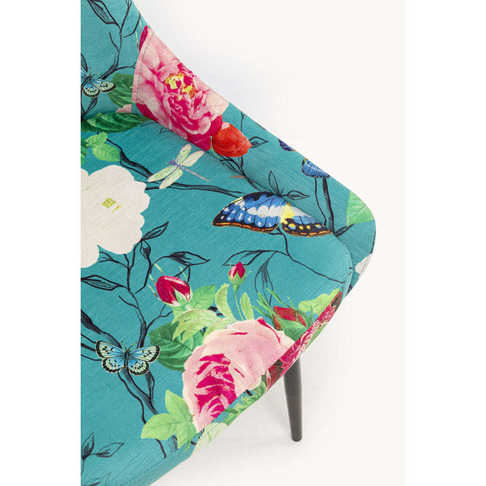 Chair East Side Flower Fever Blue