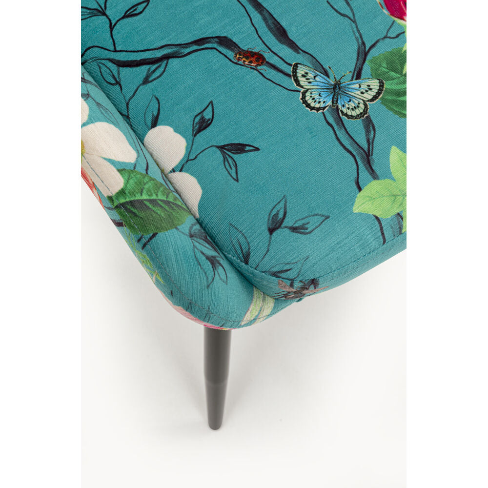 Chair East Side Flower Fever Blue